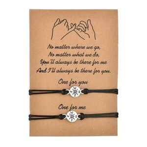 Compass  Matching Bracelet - Best Friends - Mother Daughter , Couples USA SHIP